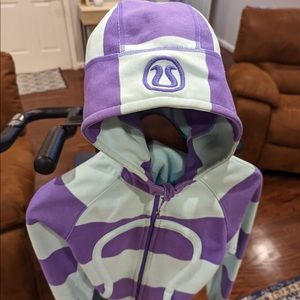 Lululemon full-zip scuba hoodie